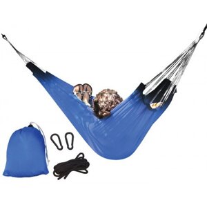 Гамак туристический с комплектом карабинов и веревкой