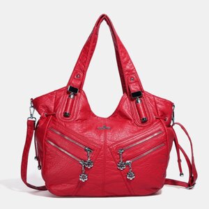 Angel Kiss Женское Кожаная сумка-трансформер из искусственной кожи Водонепроницаемы Crossbody Сумка Плечо