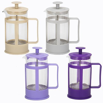 Френч-пресс, пластик, 350мл &quot;Амели&quot;, 4 цвета - описание