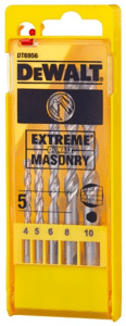 Набор сверл DeWalt 5шт камень (4-10) DT6956
