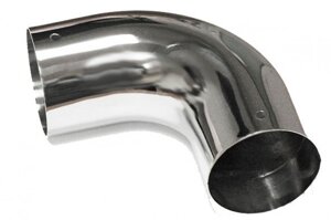 Повороты 90 град. для круглого поручня ПВХ Серебро