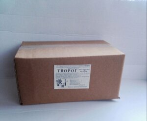 Творог массовая доля жира 5% весовой гофрокороб 5кг