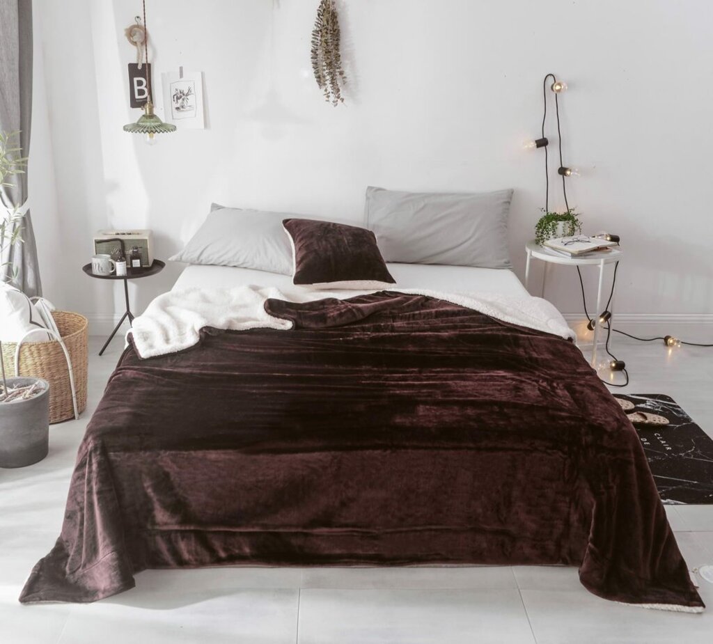 Vendor Плед &quot;Жадор&quot;, 160х220 см, цвет пудра кофейный - акции