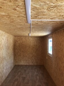 Дачная бытовка с утеплением (осб отделка)