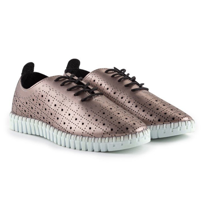 Дерби женские, цвет бронза, размер 38 - преимущества