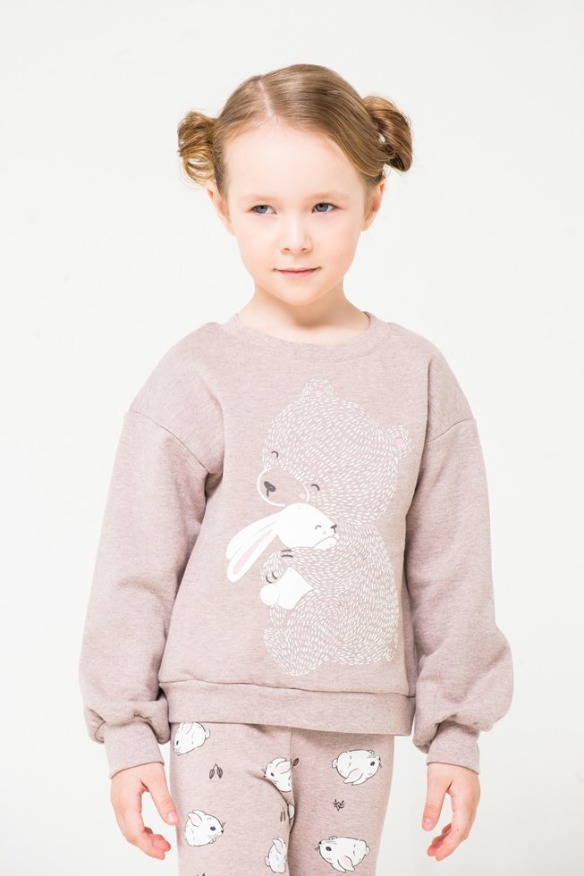 Джемпер детский Crockid для девочки KP301049 (Кофейный меланж, 92, к259) - отзывы