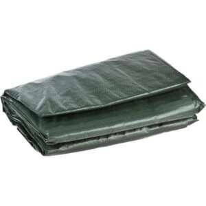 Тент-полотно STAYER "PROFI" универсальный, из тканого полимера высокой плотности 90 г/м3,с люверсами,