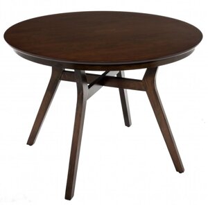 Стол кухонный из массива дерева круглый д.106 "Алто"капучино)