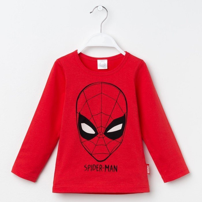 Джемпер детский MARVEL &quot;Spider man&quot;, рост 98 - 104 (30), красный - отзывы