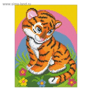 Набор алмазной вышивки «Тигренок»