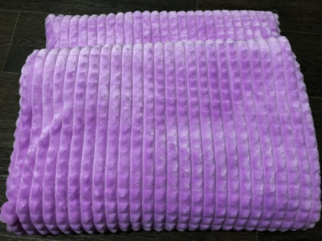 Плед из бамбука однотонный кубик «Плаза» - распродажа