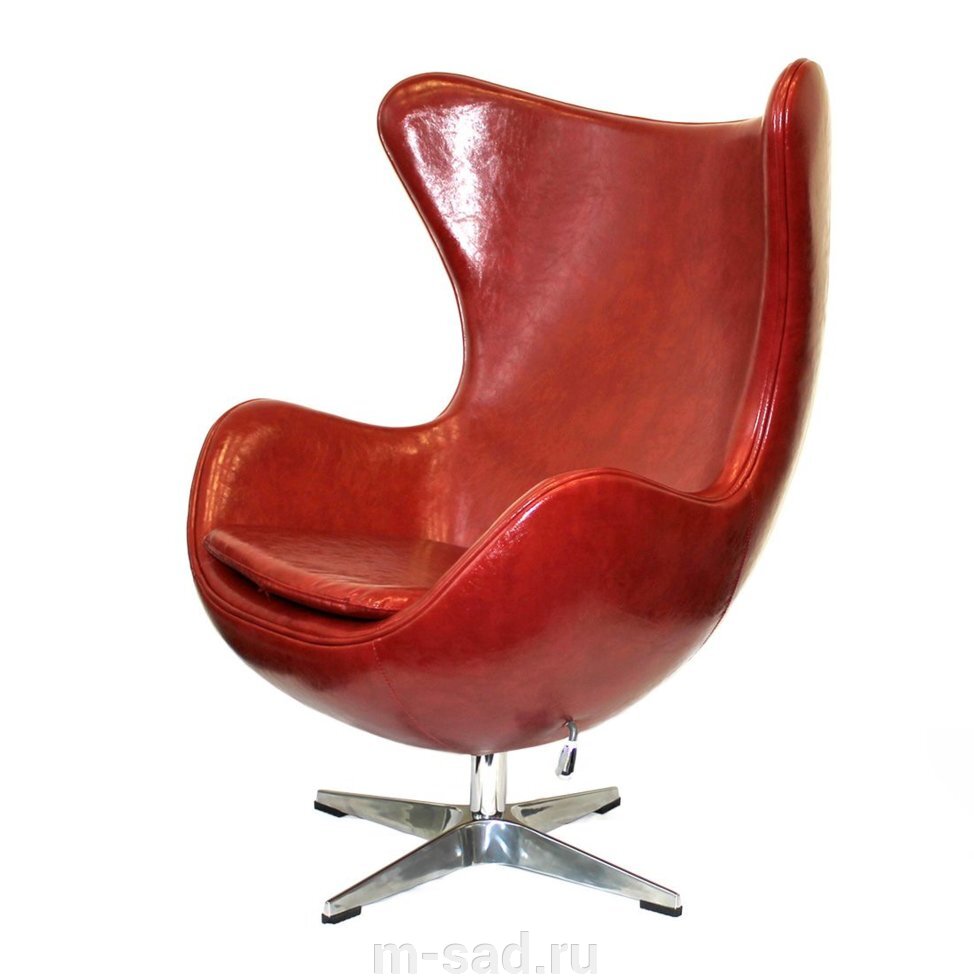 Кресло EGG (Яйцо) красный глянец Ш85хГ77,5хВ110 - описание