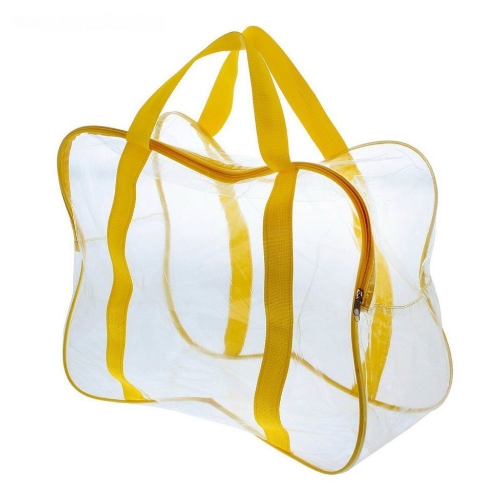 Стильная прозрачная сумка в роддом - Россия