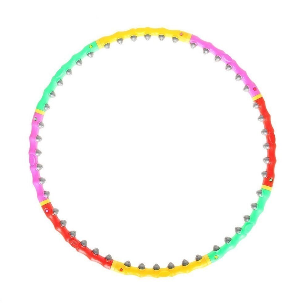 Обруч Sima Land Sport 98 см с резиновыми шипами - розница