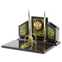 Настольный набор руководителя (змеевик)