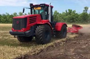 Услуги по вспашке земли трактором Кировец 350 л. с. с 8-ми корпусным плугом в Крыму
