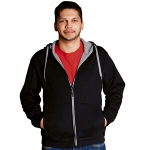 Толстовка мужская, размер 48, цвет чёрный