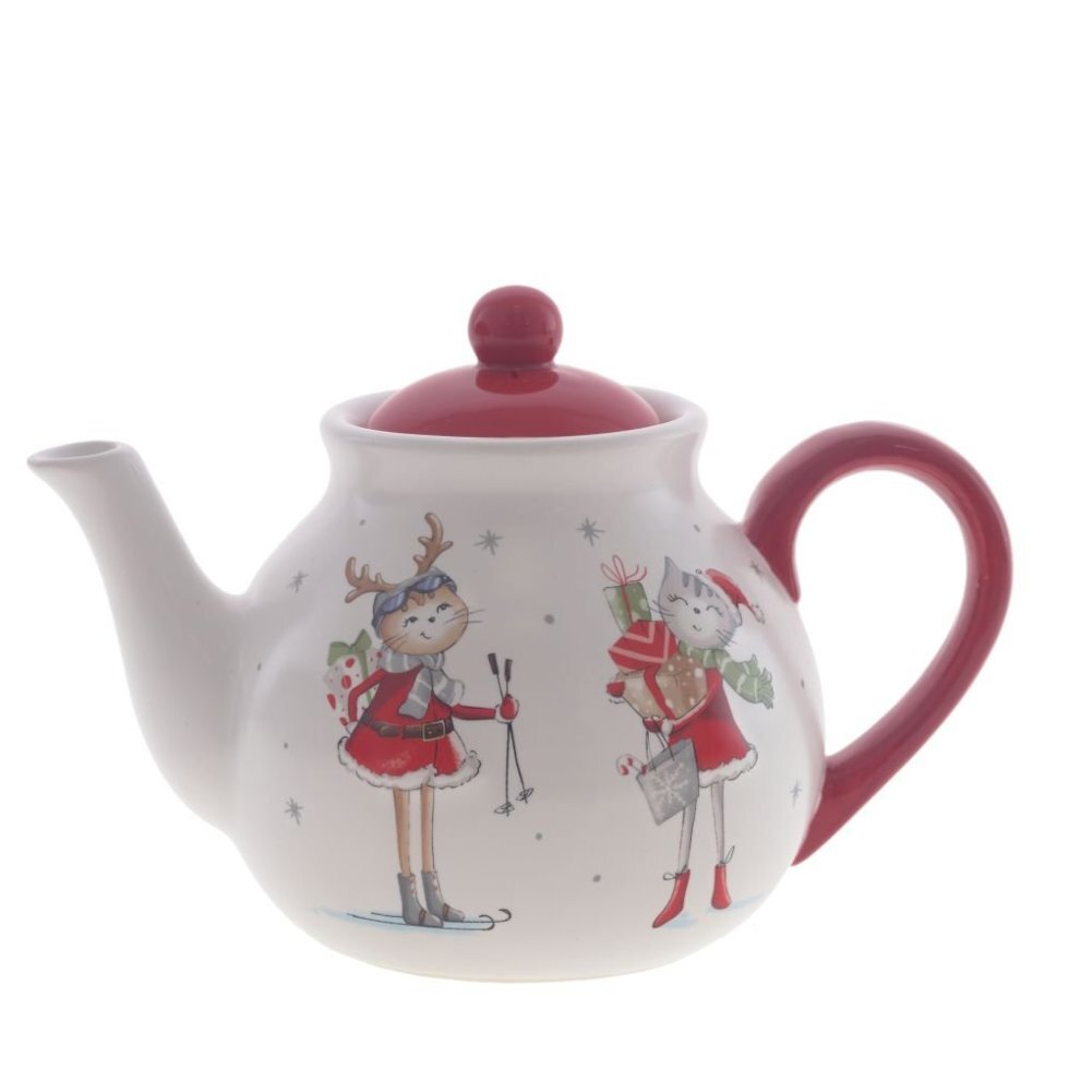 Чайник &quot;Кошечки&quot;, 700 мл, L20 W14 H15 см - описание