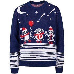 Джемпер мужской 'Пингвины'размер XS