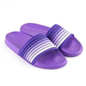 Слайдеры женские пляжные, цвет сиреневый, размер 37