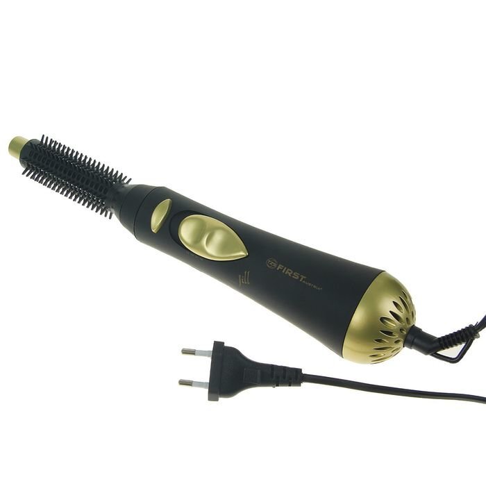 Фен-щетка FIRST FA - 5651 - 3, 400 Вт, 2 скорости, 3 температуры, цвет золото - Хорошие покупки