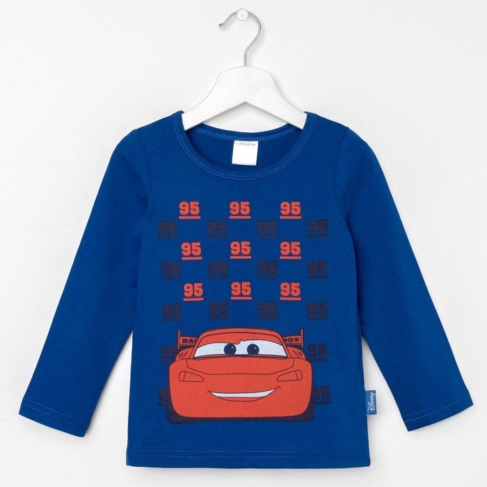 Джемпер детский Disney &quot;Молния&quot;, рост 110 - 116 (32), синий - отзывы