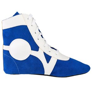 4023091 Боксёрки (самбовки) RUSCO SPORT, замша, цвет синий, размер 32