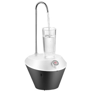 Помпа для воды электрическая на аккумуляторе ТЕХМЕТР ПВ23 (Черно-белый)