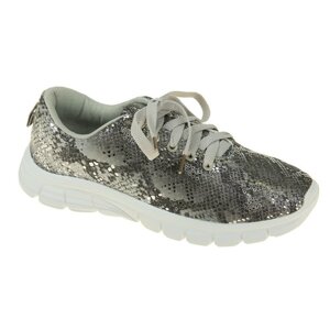 Кроссовки женские, принт рептилия, размер 38 (арт. LSW40152-06)