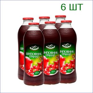 Нектар "Аршани" шиповник-гранат с фруктозой 1л.6/СТ