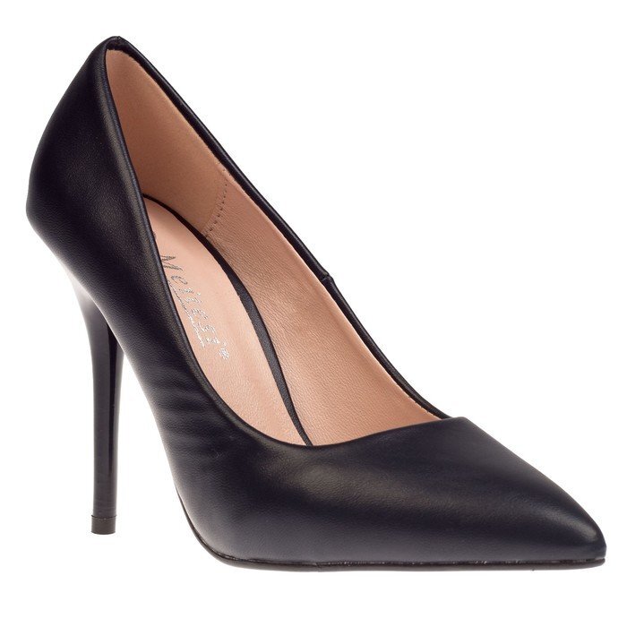 Туфли лодочки женские, цвет синий, размер 35 - скидка