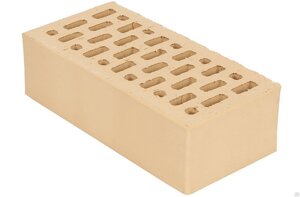 Кирпич полуторный бежевый (Саранск) 396