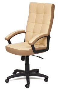 Кресло руководителя TRENDY бежевый + бронзовый,36-34 + 21)