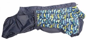 Lion Дождевик для таксы (мальчик) (Синий, Стандартная такса, Мальчик, 45 см)