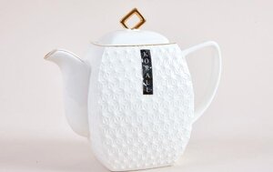 КОРАЛЛ Чайник заварочный 900мл "Снежная королева" квадрат CS406618-A