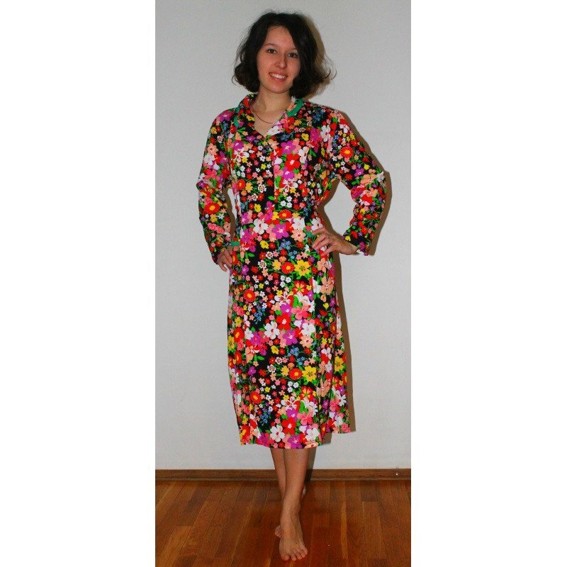 Платье кулирка с рукавом - акции