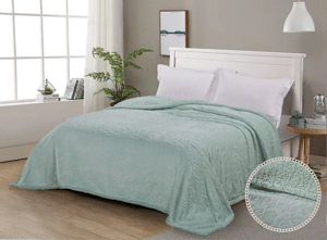 Плед KAZANOV.A двухсторонний 160х220 Infanty Jacquard (мята)