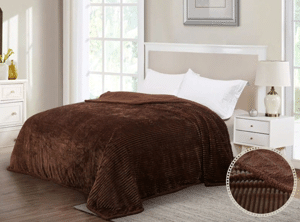 Плед KAZANOV.A Плед двухсторонний 160х220 Infanty шоколад