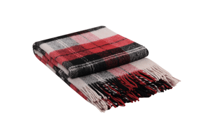 Плед Влади 170х210 Эльф бел. красн. черн.