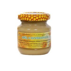 Мед с прополисом