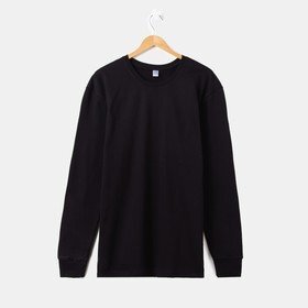 Джемпер мужской, цвет чёрный, размер 50