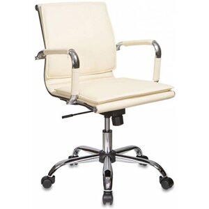 Кресло Бюрократ CH-993-LOW/IVORY для руководителя, цвет слоновая кость