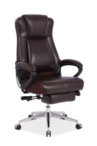 Кресло компьютерное signal president (экокожа - коричневый)