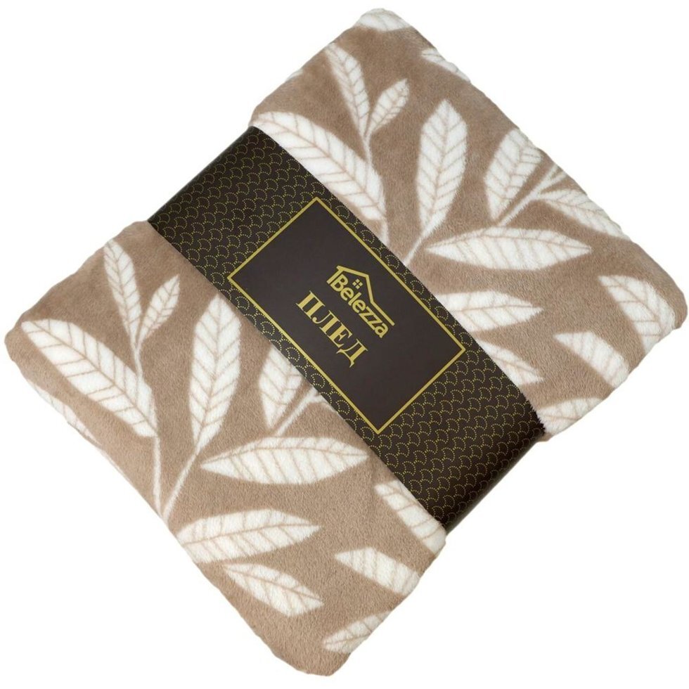 Плед Belezza Флора микрофибра многоцветный 200x220 см - отзывы