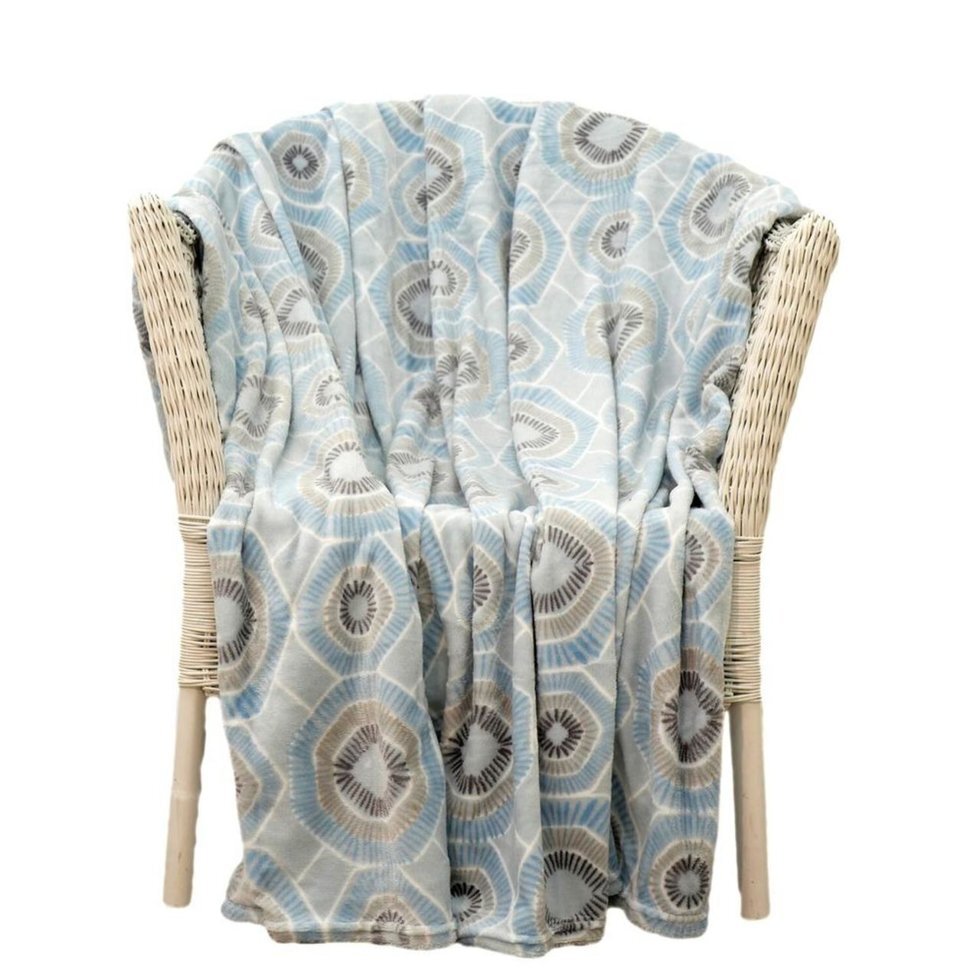 Плед Belezza Шарм микрофибра многоцветный 200x220 см - отзывы