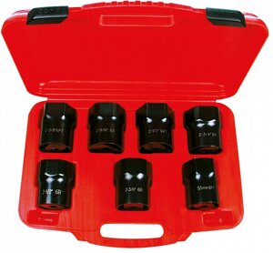 Набор головок для гаек ступиц колес, 7 предметов AmPro T75773